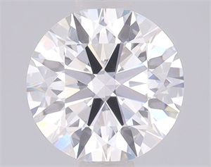 Picture of Lab Grown Diamond 1.04 Carats, Round with Ideal Cut, D Color, VVS2 Clarity and Certified by IGI
