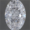 Natural Diamond 0.41 Carats, Oval with  Cut, E Color, VVS1 Clarity and Certified by GIA