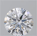 Natural Diamond 0.73 Carats, Round with Excellent Cut, E Color, VVS2 Clarity and Certified by GIA