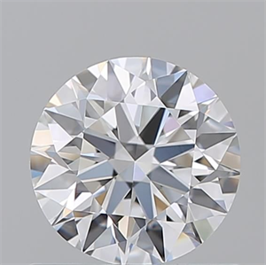 Picture of Natural Diamond 0.73 Carats, Round with Excellent Cut, E Color, VVS2 Clarity and Certified by GIA