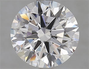 Picture of Lab Grown Diamond 2.41 Carats, Round with Excellent Cut, D Color, VVS1 Clarity and Certified by GIA