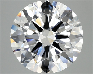 Picture of Lab Grown Diamond 5.08 Carats, Round with Ideal Cut, F Color, VVS2 Clarity and Certified by IGI