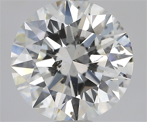 Foto Diamante Natural 2.20 quilates, Redondo , Color F, claridad SI2 y certificado GIA de