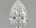 Diamante Natural 1.20 quilates, De pera , Color H, claridad SI2 y certificado HRD