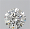 Natural Diamond 1.07 Carats, Round with Excellent Cut, I Color, VS1 Clarity and Certified by GIA