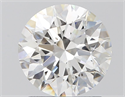 Diamante Natural 1.51 quilates, Redondo , Color H, claridad SI1 y certificado GIA