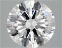 Del inventario de diamantes de laboratorio, 2.74 quilates, Redondo , Color F, claridad VS2 y certificado IGI
