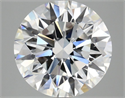 Lab Grown Diamond 3.94 Carats, Round with Ideal Cut, E Color, VVS2 Clarity and Certified by IGI