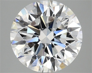 Picture of Lab Grown Diamond 3.94 Carats, Round with Ideal Cut, E Color, VVS2 Clarity and Certified by IGI
