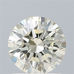 Picture of Natural Diamond 0.90 Carats, Round with Excellent Cut, K Color, VS1 Clarity and Certified by IGI