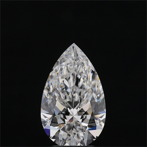 Foto Diamante Natural 2.08 quilates, De pera , Color E, claridad VVS1 y certificado GIA de