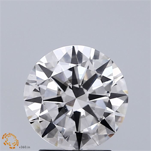Picture of Lab Grown Diamond 2.02 Carats, Round with Very Good Cut, J Color, SI1 Clarity and Certified by IGI