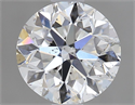 Natural Diamond 1.01 Carats, Round with Very Good Cut, E Color, SI1 Clarity and Certified by GIA