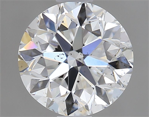 Picture of Natural Diamond 1.01 Carats, Round with Very Good Cut, E Color, SI1 Clarity and Certified by GIA