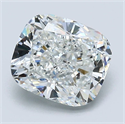 Natural Diamond 3.01 Carats, Cushion with  Cut, G Color, VS1 Clarity and Certified by GIA