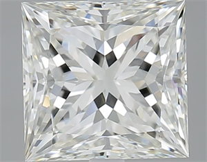 Foto Diamante Natural 3.01 quilates, Princesa , Color I, claridad VS1 y certificado GIA de