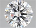 Del inventario de diamantes de laboratorio, 5.08 quilates, Redondo , Color E, claridad VVS2 y certificado IGI