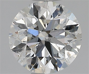 Picture of Natural Diamond 1.00 Carats, Round with Excellent Cut, H Color, I1 Clarity and Certified by GIA