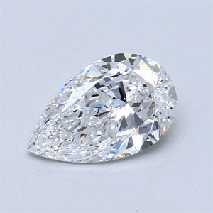 Foto Diamante Natural 2.01 quilates, De pera , Color D, claridad SI2 y certificado GIA de