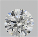 Diamante Natural 2.07 quilates, Redondo , Color I, claridad VVS2 y certificado GIA