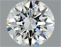 Natural Diamond 0.40 Carats, Round with Excellent Cut, I Color, SI1 Clarity and Certified by GIA