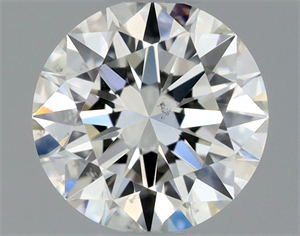 Picture of Natural Diamond 0.40 Carats, Round with Excellent Cut, I Color, SI1 Clarity and Certified by GIA