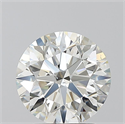 Diamante Natural 2.01 quilates, Redondo , Color J, claridad SI1 y certificado GIA