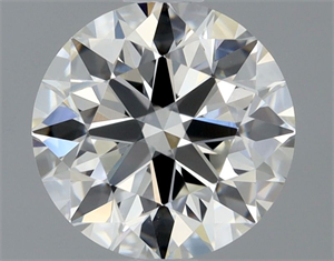 Picture of Natural Diamond 0.87 Carats, Round with Excellent Cut, G Color, VVS2 Clarity and Certified by GIA