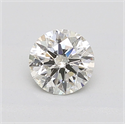 Diamante Natural 0.70 quilates, Redondo , Color J, claridad I1 y certificado GIA