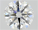 Diamante Natural 1.30 quilates, Redondo , Color F, claridad VVS2 y certificado GIA