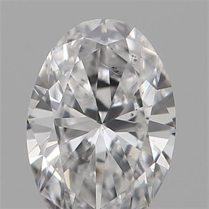 Picture of Natural Diamond 0.21 Carats, Oval with  Cut, D Color, VS2 Clarity and Certified by IGI