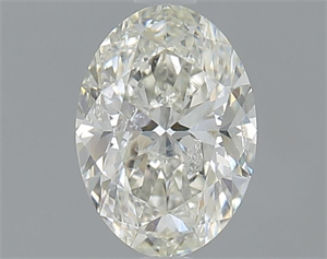 Foto Diamante Natural 1.01 quilates, Ovalado , Color I, claridad SI2 y certificado IGI de
