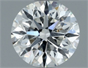 Natural Diamond 1.18 Carats, Round with Excellent Cut, I Color, SI2 Clarity and Certified by GIA