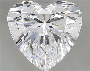 Picture of Natural Diamond 1.51 Carats, Heart with  Cut, D Color, SI1 Clarity and Certified by GIA