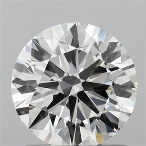 Picture of Lab Grown Diamond 0.97 Carats, Round with Ideal Cut, D Color, VS1 Clarity and Certified by IGI