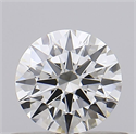 Natural Diamond 0.40 Carats, Round with Excellent Cut, I Color, VVS2 Clarity and Certified by GIA