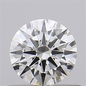 Picture of Natural Diamond 0.40 Carats, Round with Excellent Cut, I Color, VVS2 Clarity and Certified by GIA