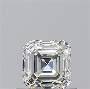 Foto Diamante Natural 0.70 quilates, Asscher , Color I, claridad VVS1 y certificado GIA de