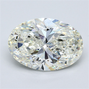 Picture of Natural Diamond 5.20 Carats, Oval with  Cut, K Color, VS1 Clarity and Certified by GIA