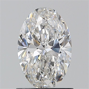 Foto Diamante Natural 1.01 quilates, Ovalado , Color F, claridad VS2 y certificado GIA de