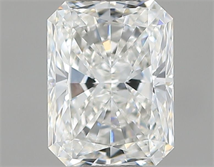 Picture of Natural Diamond 0.50 Carats, Radiant with  Cut, H Color, VVS2 Clarity and Certified by GIA