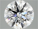 Lab Grown Diamond 3.02 Carats, Round with Excellent Cut, F Color, VVS2 Clarity and Certified by IGI