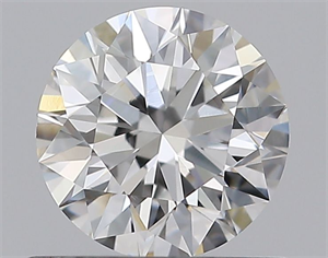 Picture of Natural Diamond 0.72 Carats, Round with Excellent Cut, G Color, VVS2 Clarity and Certified by GIA