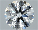Diamante Natural 1.07 quilates, Redondo , Color F, claridad VVS1 y certificado GIA