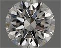 Natural Diamond 0.41 Carats, Round with Excellent Cut, F Color, VS1 Clarity and Certified by IGI