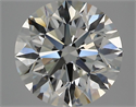 Natural Diamond 3.01 Carats, Round with Excellent Cut, H Color, VVS2 Clarity and Certified by GIA