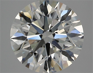 Picture of Natural Diamond 3.01 Carats, Round with Excellent Cut, H Color, VVS2 Clarity and Certified by GIA