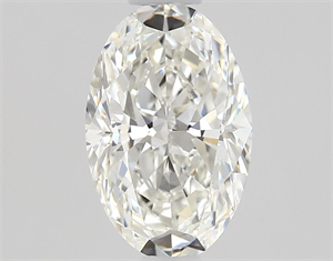 Picture of Natural Diamond 0.70 Carats, Oval with  Cut, H Color, IF Clarity and Certified by GIA