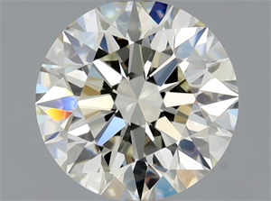 Picture of Natural Diamond 0.81 Carats, Round with Excellent Cut, K Color, VVS2 Clarity and Certified by GIA