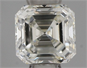 Diamante Natural 0.40 quilates, Asscher , Color I, claridad VS2 y certificado IGI